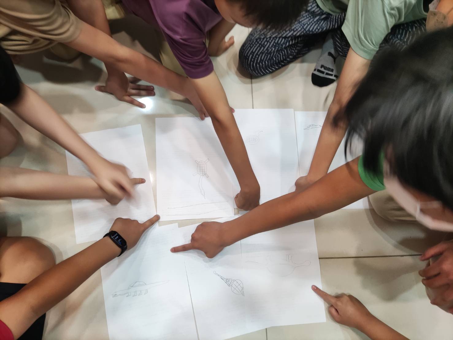 暖字表達寫作班課堂實況